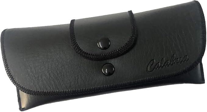 Calabria Snap Beltloop Eyeglass Cases (Black)
