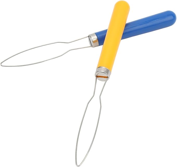 Button Hook with Zipper Pull, Dressing Stick Button Helper Tool for Elderly Button Puller Tool Button Assist Tool Assistive Devices for Disabled