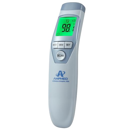 Medical No Touch Forehead Thermometer | Adults, Kids, Baby Thermometer, Fever Alarm, Memory Recall, 1 Sec Read
