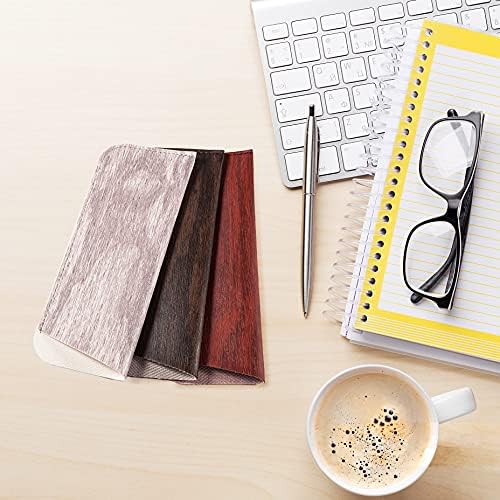 TRIUMPH VISION 3 Pack Reading Glasses Pouch Soft Case Eyeglass Sleeve Slim | Alternative to Bulky Case in bag, Lightweight Lined Padded Protect Optical lens Slip in, Cute Pattern Portable for Daily Use