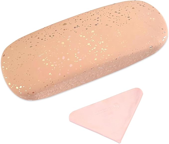 PERFECTSIGHT Hard Shell Eyeglasses Case, Kawaii Protective Glasses Case for Kids, Cute Eyeglass Case for Women Men Girls