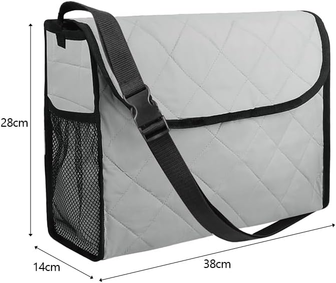 Wheelchair Backpack Bag Walker Suspension Bag Walking Aid Storage Organizers with Adjustable Straps Wheelchair Accessories Pouch for Seniors Disabled