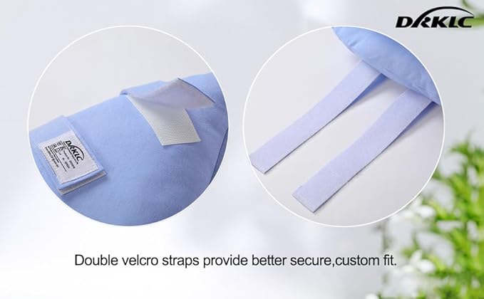 Heel Protectors Cushion for Pressure Sores,Adjustable Foot Support Boot Surgery Recovery Supplies for Elderly Bedridden Pressure Ulcer Cushion Ankle Pillow for Bed, Wheelchairs (1 Piece)