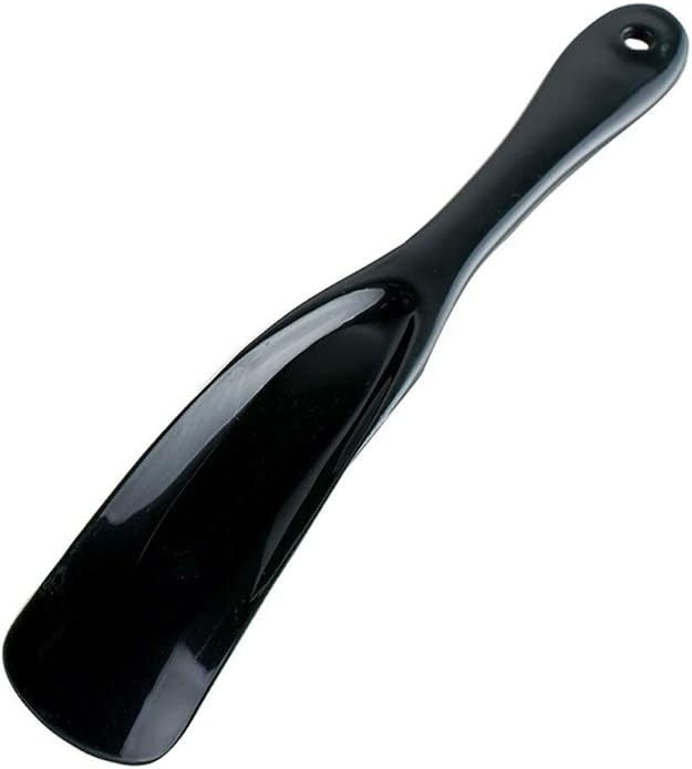 2 Pcs Mini Shoe Horns - Flexible Thermoplastic Shoe Helper, Compact & Portable for Travel, Home, or Office Storage