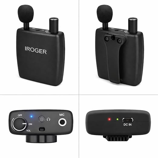 Hearing Amplifier for Seniors, Personal Sound Amplifier, Smart Auto-Gain, Directional Microphone, Rechargeable Battery, Headphones & Earbuds Included