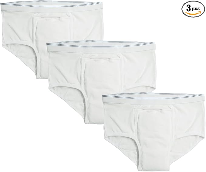 Pull On Style Adult Cloth Diaper for Men, Reusable Nappy Washable Elderly Incontinence Care Protection Nappies Underwear for Women, Repeatedly Washing Leak-Proof Safety Pants (31-43 inch Waist)