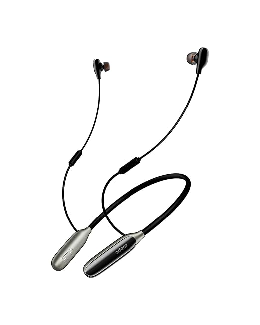 ZDEER Hearing Aids for Seniors with Bluetooth, Rechargeable Hearing Amplifier with Noise Cancelling, OTC Hearing Aids for Severe Hearing Loss with 64 Channel Dual Chips, 7 Level Adjustable Volume and Metal Neckband
