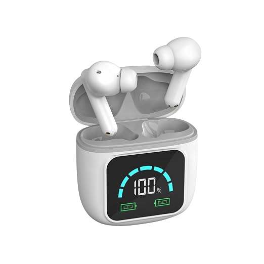 WONDERSKY Hearing Aids for Seniors with Digital Display Charging Case 16-Channel Noise Cancelling Rechargeable Hearing Amplifiers 5 Volume Clear Sound