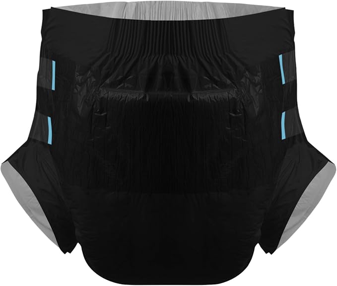 CutiePlusU Disposable Diaper Protective Underwear - Black 10 Pieces