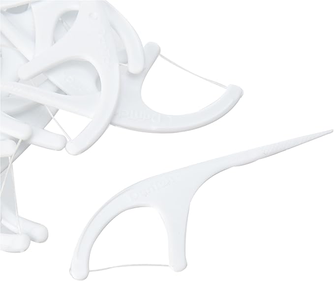 Efferdent Retainer Cleaning Tablets, Denture Cleaning Tablets for Dental Appliances & DenTek Triple Clean Advanced Clean Floss Picks, No Break & No Shred Floss, 150 Count