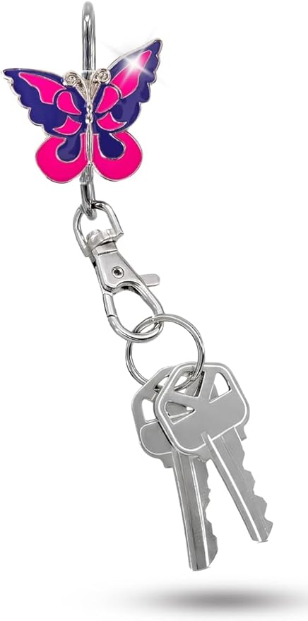 Women’s Bag Charm Key Finder, Car Keychain Hook, Cute Purse Organizer & Tote Bag Accessories, Gifts for Mom - Original