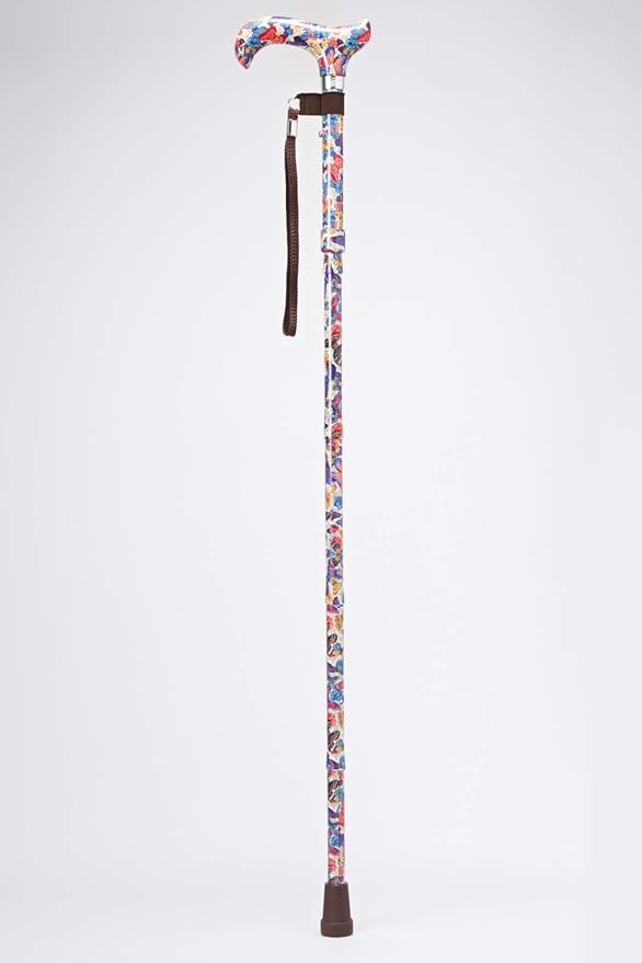 [Combo] Merry Sticks Lightweight Foldable Walking Canes for Women and Men, Adjustable & Collapsible Walking Stick for Seniors, Includes A Cane Bag & A Smart Reflective Cane Holder