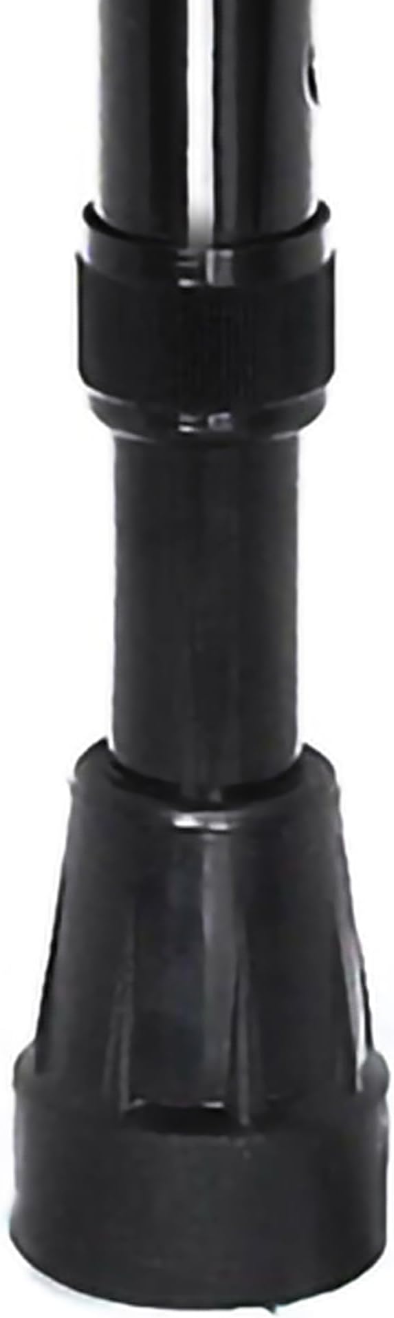 McKesson Offset Cane, Adjustable, Black, Steel, 29 3/4 in to 37 3/4 in, 500 lbs Weight Capacity, 1 Count