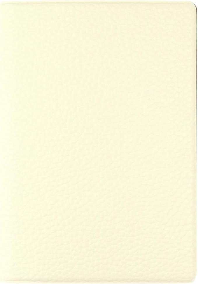 Fenice Classic Passport Cover Holder Wallet Case for Travel Essential RFID Blocking Vegan Leather Waterproof (WHITE)