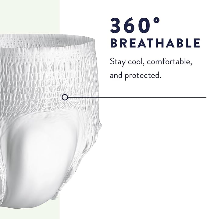 Prevail Per-Fit Extra Disposable Underwear Pull On with Tear Away Seams Large, PF-513/1, 80 Ct