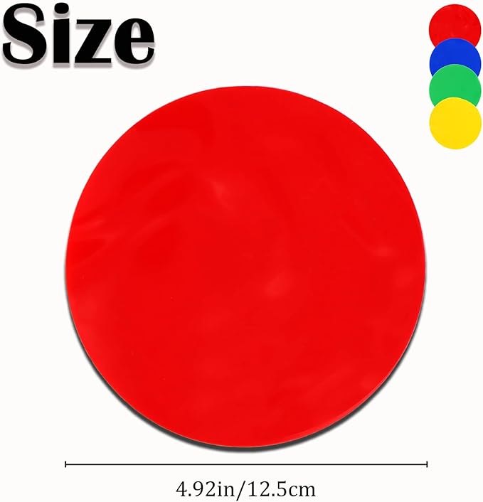 Rubber Jar Opener Gripper Pad-Jar Opener for Weak Hands-Silicone Heat Insulation Pad Round-Rubber Grippers for Opening Jars