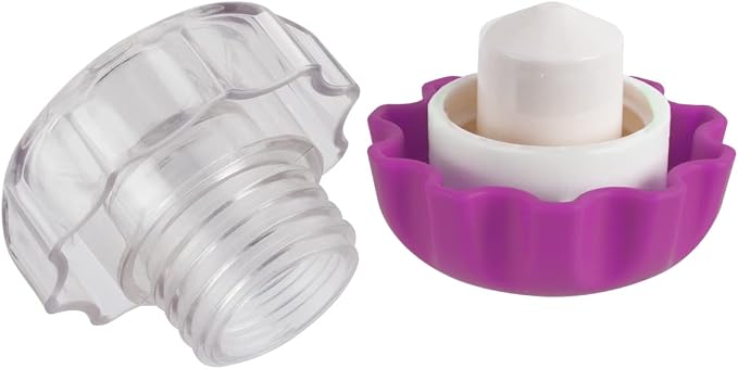 EZY DOSE Crush Pill, Vitamins, Tablets Crusher and Grinder, Effortlessly Crushes Medications into Fine Powder, Features Storage Compartment, Durable, Easy-to-Use Design, Purple, Small, BPA Free