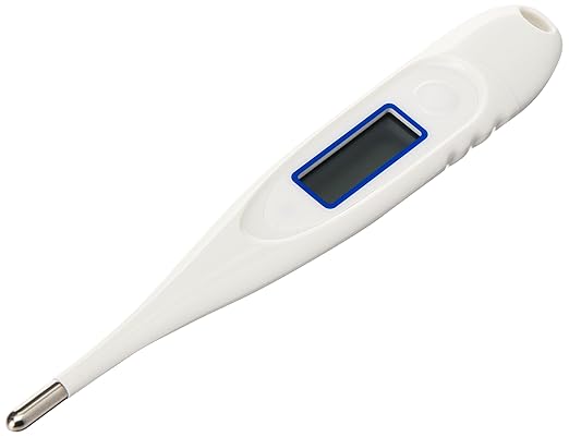 ADC Adtemp 422 Digital Veterinary Thermometer | Designed specifically for veterinary use, with a specialized housing featuring lanyard attachment for easy, secure removal.