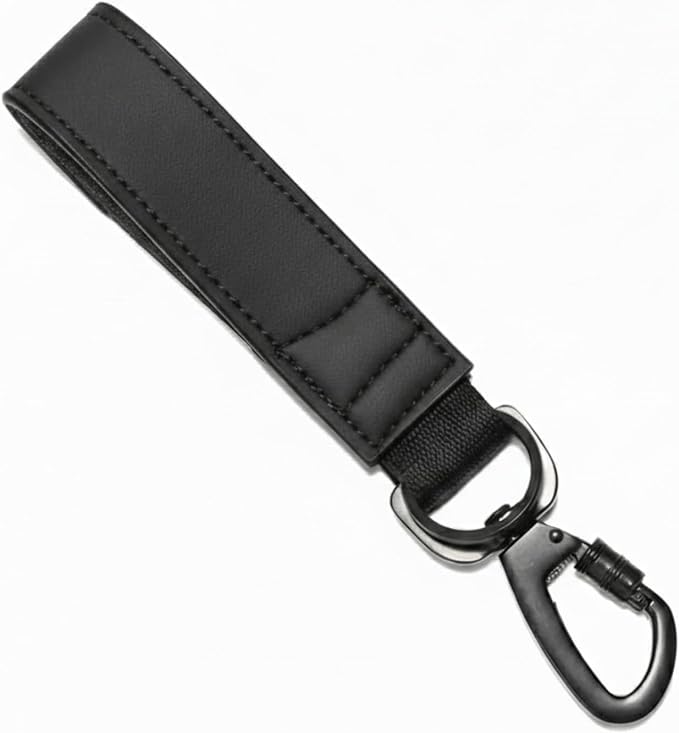 Nike Swoosh Key Holder - Durable Carabiner-Style Clip, Keychain with Iconic Branding