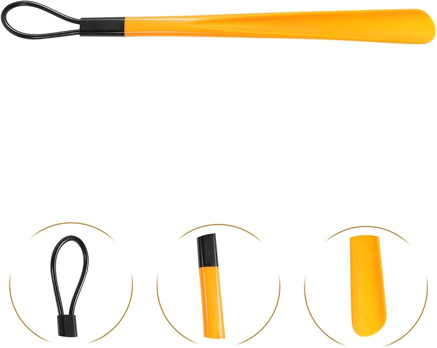 Shoe Horn with Handle 19.29In Long Handle Shoe Horn Portable Lightweight for Men Women Kids Seniors Smooth Surface Easy Grip Tool for Putting on Shoes
