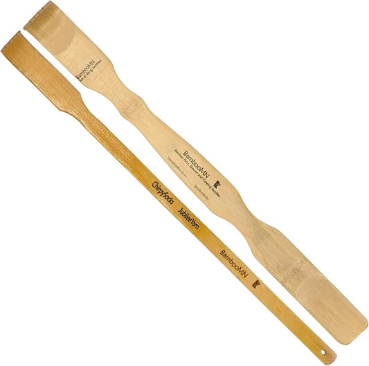 3 - 17.5" Combination Bamboo Back Scratcher Shoe Horn Backscratcher Shoehorn