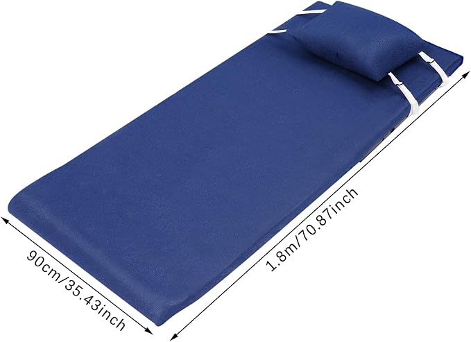 Electric Lifting Backrest for Bed, Adjustable Power Lifting Backrest for Elderly Patient Injured, Assist Elderly to Get Out of Bed Easily, Sit-up Back Rest Chair for Neck Lumbar Back Support (Blue)