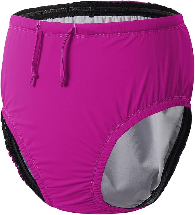 Adult Reusable Swim Diapers Special Needs Swimwear for Incontinence | Adult reusable swim diaper with waterproof leakproof cover for incontinence and pool use