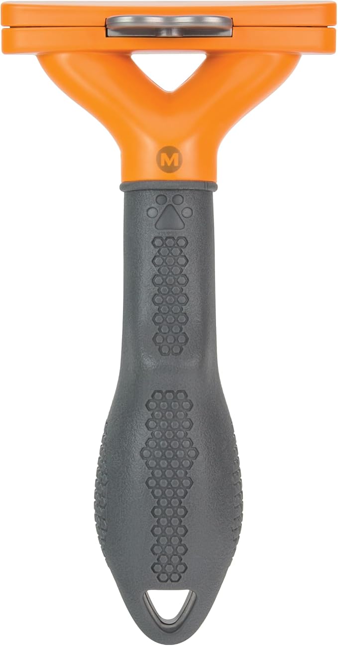 FURminator® Medium Dog Undercoat deShedding Tool, Long Hair, Reduces Loose Hair From Shedding