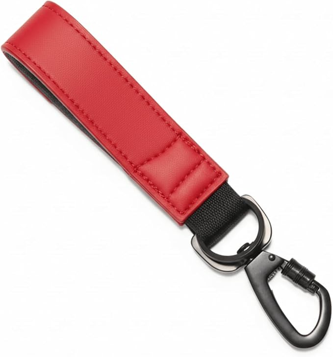 Nike Swoosh Key Holder - Durable Carabiner-Style Clip, Keychain with Iconic Branding