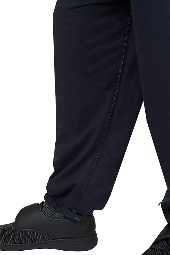 Ovidis Dementia Clothes - Alzheimers Anti-Strip Jumpsuit with Back-Zipper for Elderly Men - Bobby