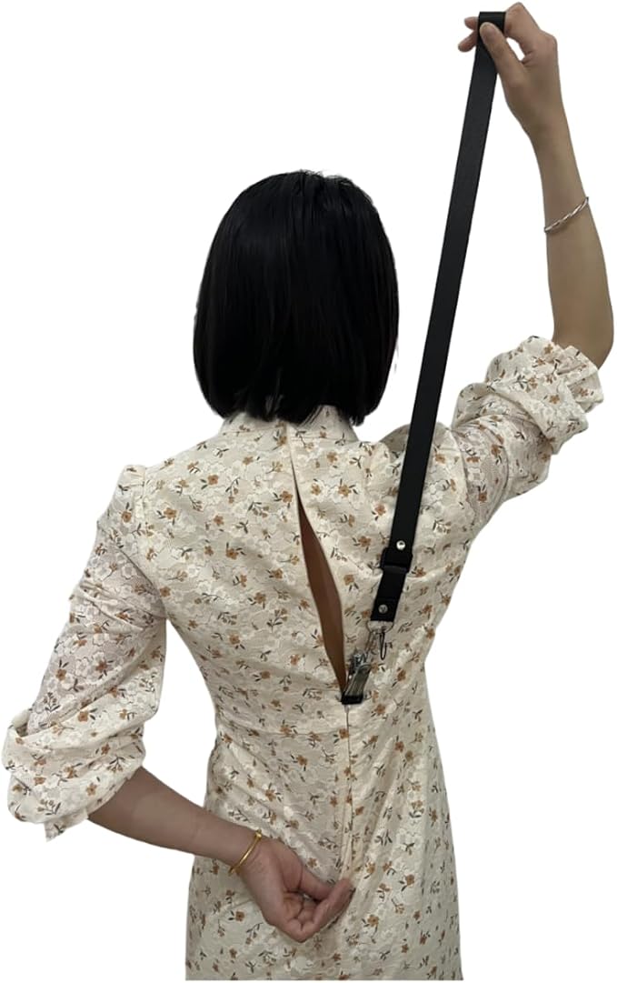 Generic Dress Zipper Pull Helper with Hooks and Clip - Easy Zipper Pulls for Dresses (Black), J40-42