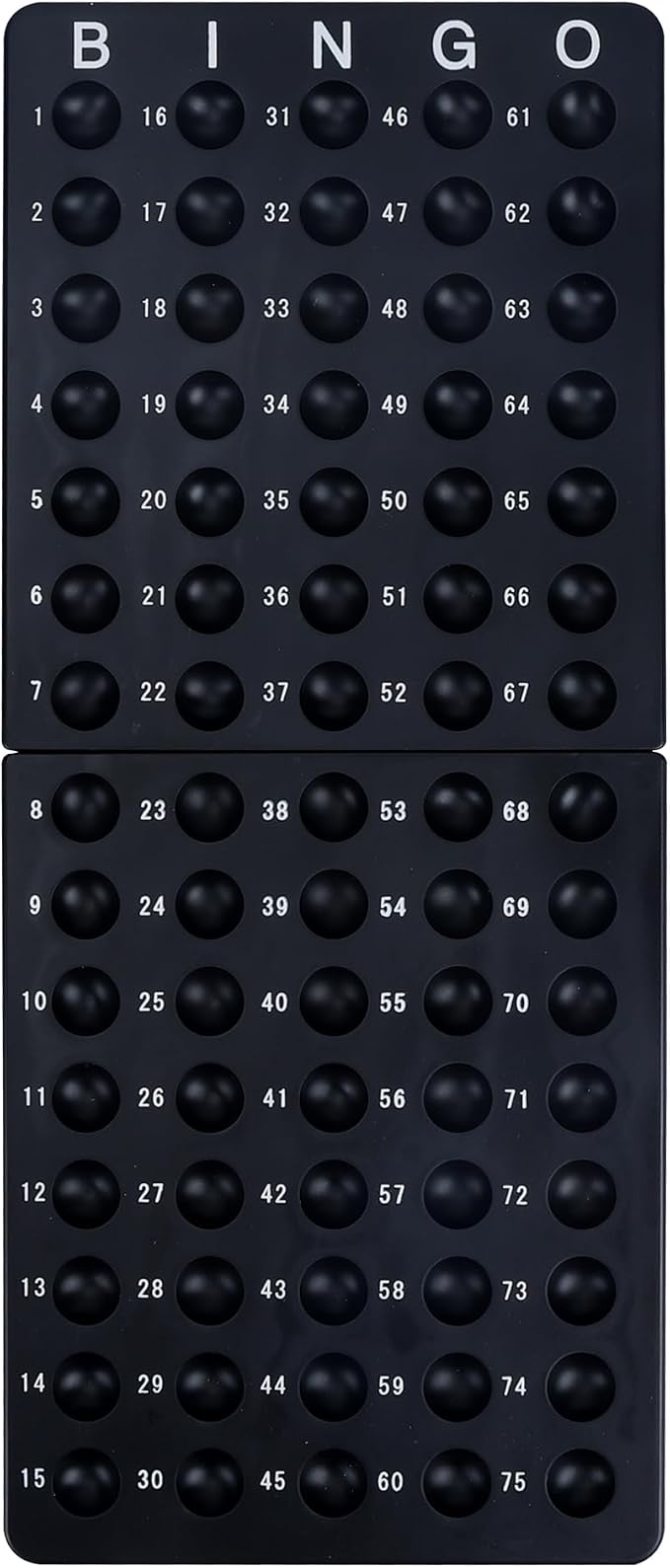 GOTHINK Bingo Game Set for Adults and Kids - Included 8" Metal Wheel Cage, 75 Calling Balls, Master Board, 18 Bingo Cards & 150 Colored Chips, Great for Fun Family Game Night, Large Groups, Parties