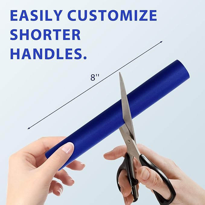 9pcs Foam Grip Tubing Adaptive Utensils Grip Tubing, Built up Grip Aid for Utensils, Tools and Pens for Elderly, Arthritic, Handicapped