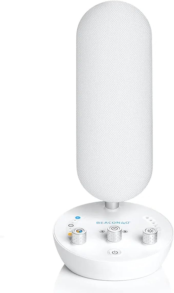 BEACON40® Light Therapy Gamma Lamp | 40Hz Gamma Waves for Memory, Sleep & Focus Clarity | Memory Aid, Cognitive Wellness & Biohacking Device
