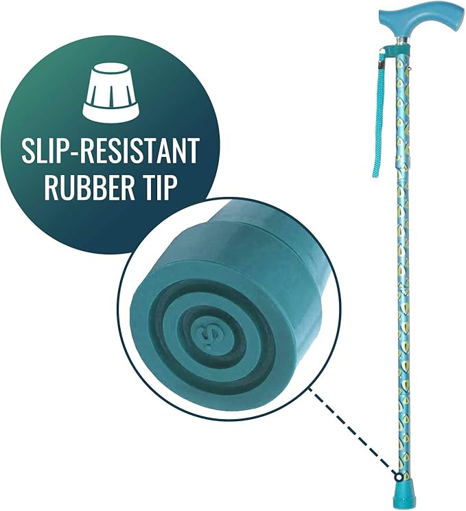 Switch Sticks Walking Cane for Men or Women, Foldable and Adjustable from 32-37 Inches, FSA and HSA Eligible