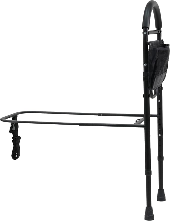 Vaunn ASTM Safety Approved Bed Rail: Adjustable Safety Assist Rail for Elderly, Adults, Seniors - Guard Rail for Single, Twin, Ful and Queen Beds