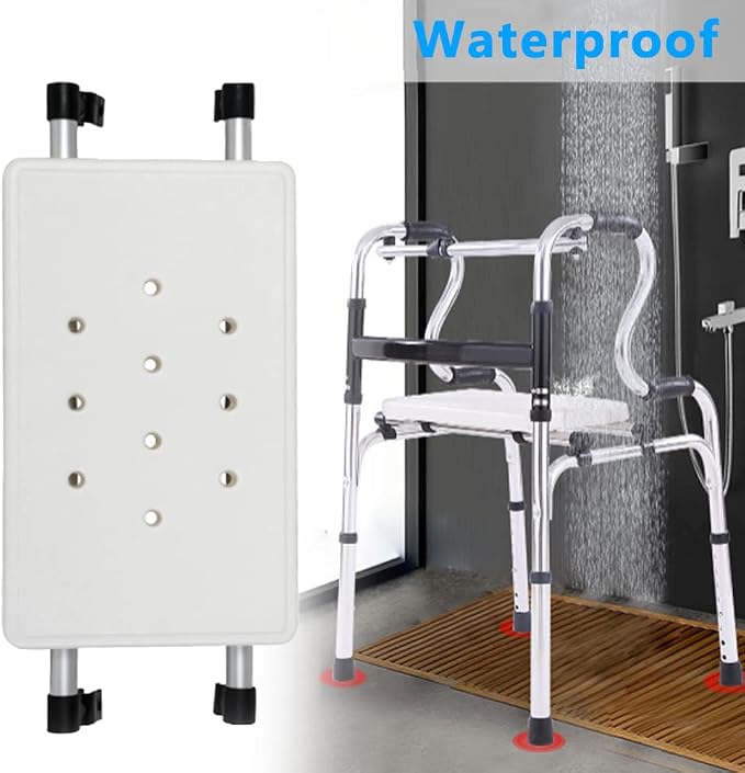 Walker Rest Seat for Attachable Seat Folding Walker, Maximum Weight Capacity of 250 Pounds, 20" L x 7.9" W (A)