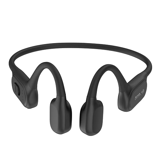 B-1 Bone Conduction Hearing Aids Open Ear Headset, FDA Registered, Bluetooth 5.3 Wireless, Rechargeable For Natural Hearing Support, Detroit Designed and Supported by AHA Sound