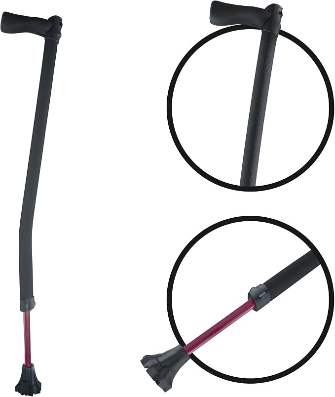 Scottie Cane - Ultimate Comfort, Stability and Balance - HSA/FSA Eligible - Adjustable Heavy Duty Walking Cane for Seniors, Men, Women - Stylish and Travel-Ready - Strong Support Cane