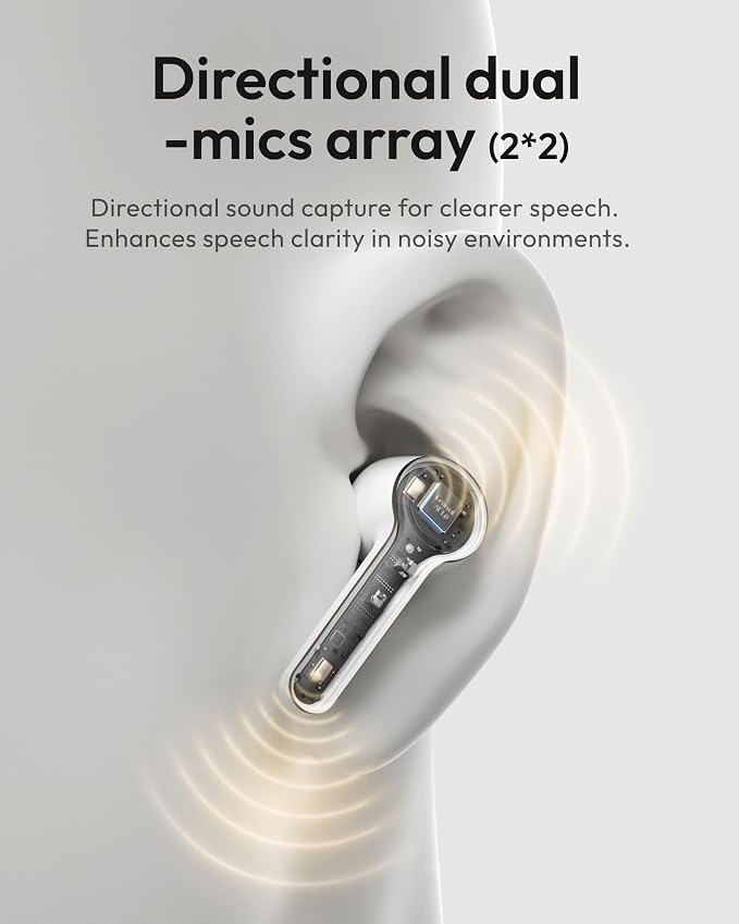 Diamond X1 Bluetooth Hearing Aids for Seniors with Smartphone App - Noise Cancellation, Clear Sound & Easy to Use - for Adult with Mild to Moderate Hearing Loss (White) | Noise Cancellation, Clear Sound & Easy to Use - for Adult with Mild to Moderate H...