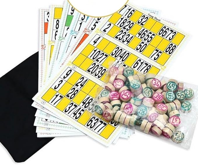 Vietnamese Lotto Game - Bingo Game - Co Lo to