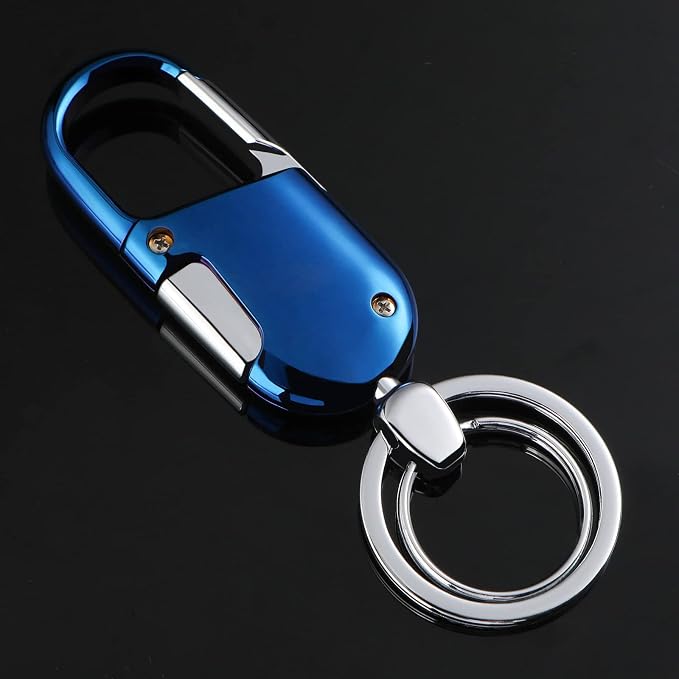 Car Keys Keychain, Heavy Duty Keychains,Car Key Fob Accessory For Men and Women,With Elegant Metal Box