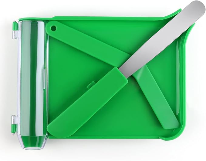 Opret Right Hand Pill Counting Tray with 2 Spatulas, Pill Counter with A Straight Spatula & A L-Spatula for Pharmacy to Count Meds Pills Tablets
