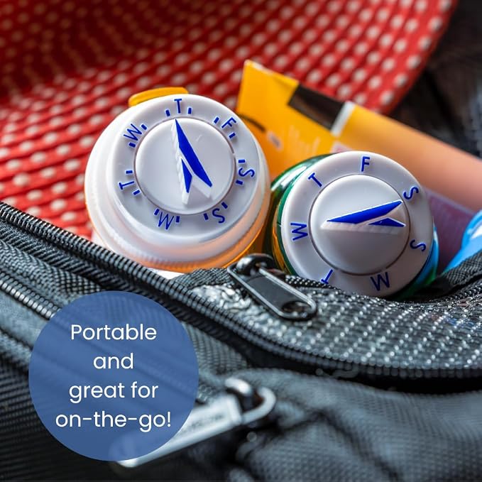 Twistwise™ Twice Daily Dosage Tracking Dial - 4-Pack