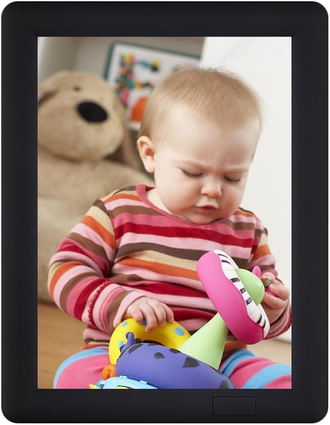 Recordable Picture Frame 5x7-20s Voice Recording Photo Frame, Tabletop or Wall Mount, Personalized Gift for Family, Birthday and Christmas