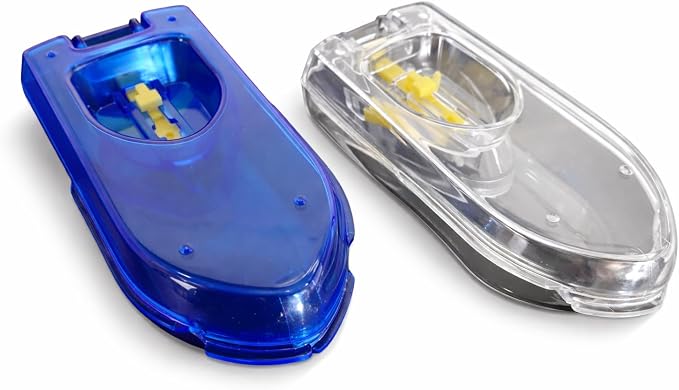 Pill Cutter, Precisely Hold and Cut Pills, Adjustable Hold for Different Pill Sizes, Includes 2 Pill Cutters, by Tech Team
