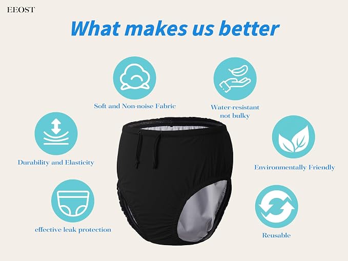 Adult Reusable Swim Diapers Special Needs Swimwear for Incontinence | Adult reusable swim diaper with waterproof leakproof cover for incontinence and pool use