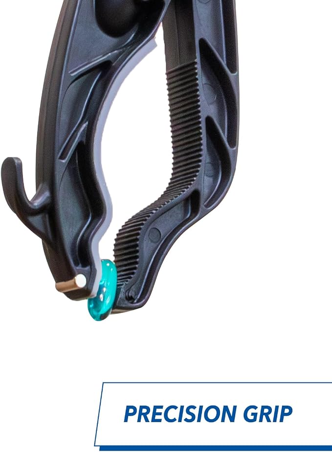 Unger Grabber Reacher Lightweight Multi-Purpose Tool with Trigger Grip, 360 Degree Rotating Head, and Magnetic Tip, 32", Assorted