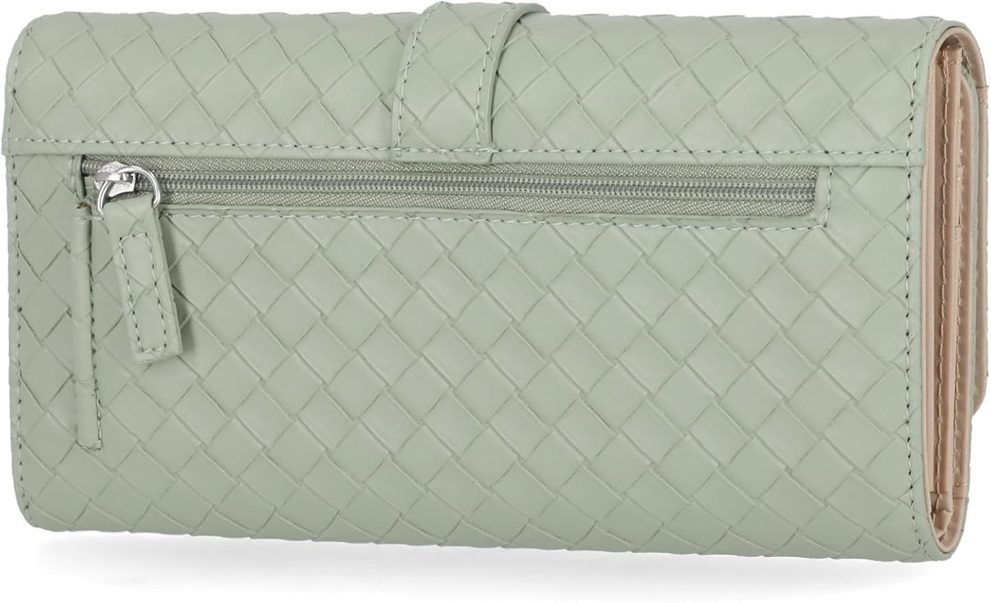 Mundi File Master Womens RFID Blocking Wallet Clutch Organizer With Change Pocket