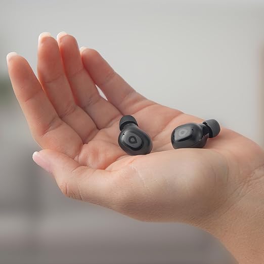Lexie H1 OTC Rechargeable Hearing Aid Earbuds for Seniors & Hearing Loss - Active Noise Cancelling - Bluetooth Streaming from iOS & Android Devices - Includes Charging Case with up to 45 Hours of use
